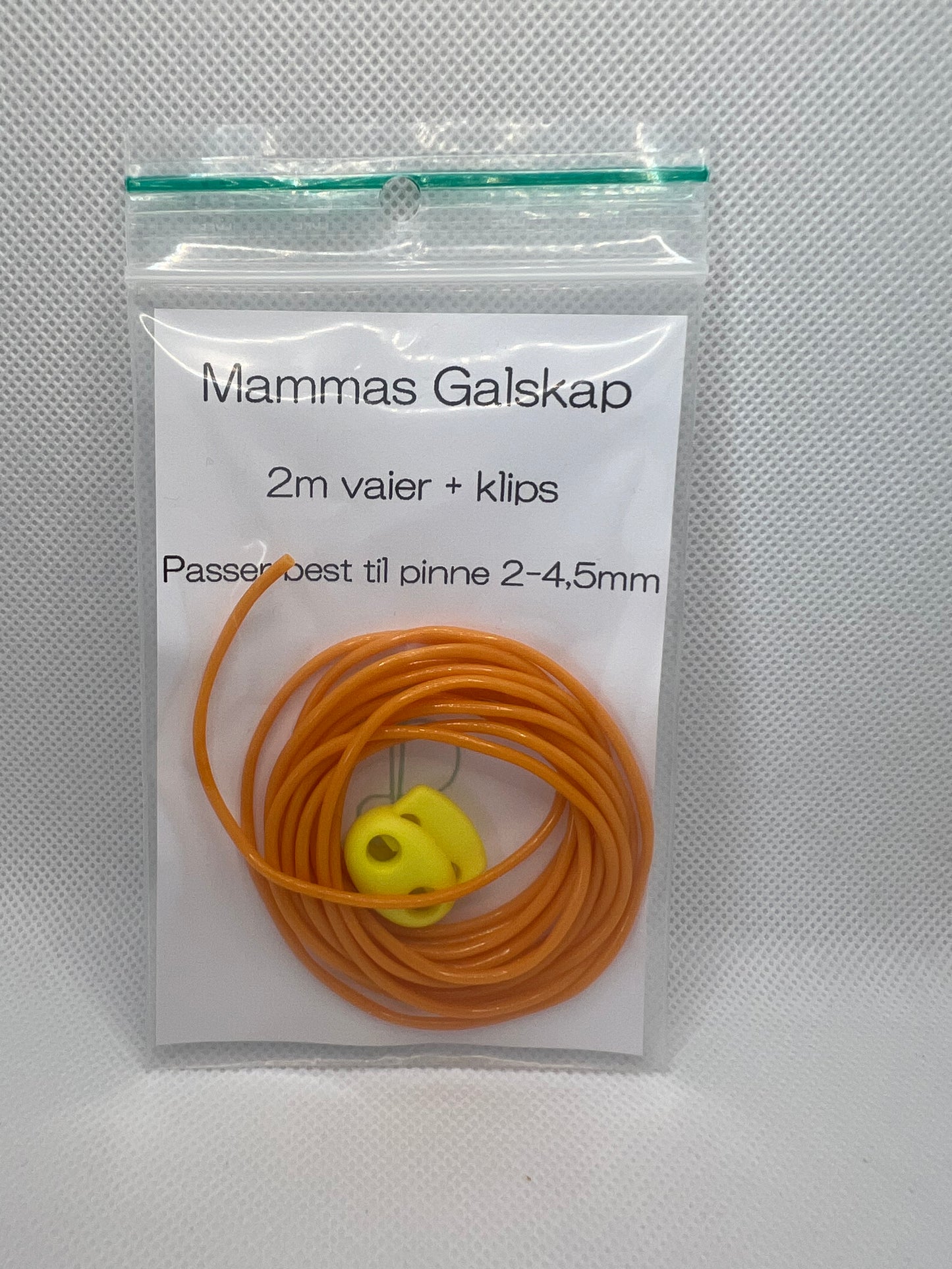 Maskevaier til pinne 2-4,5mm