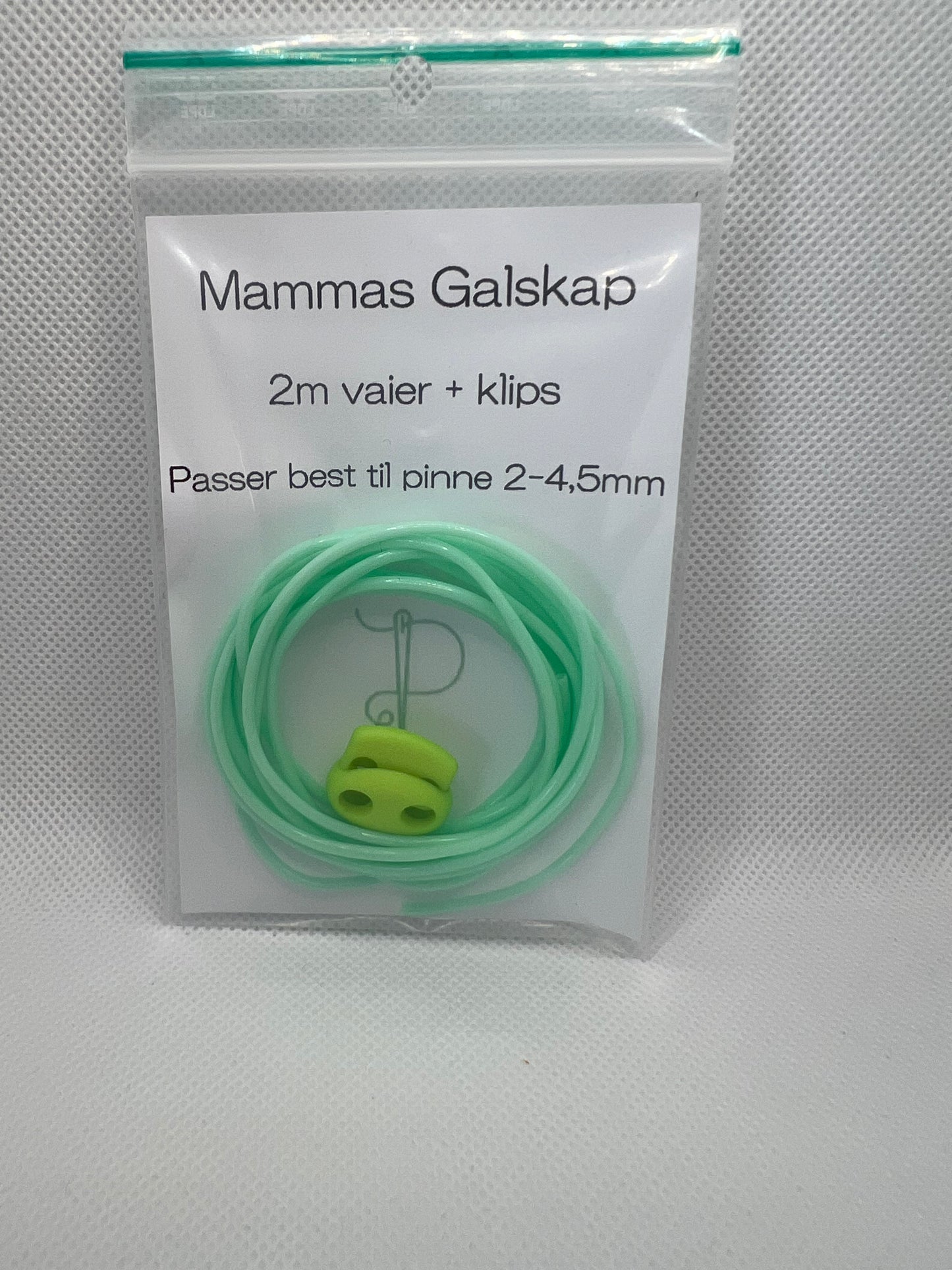 Maskevaier til pinne 2-4,5mm