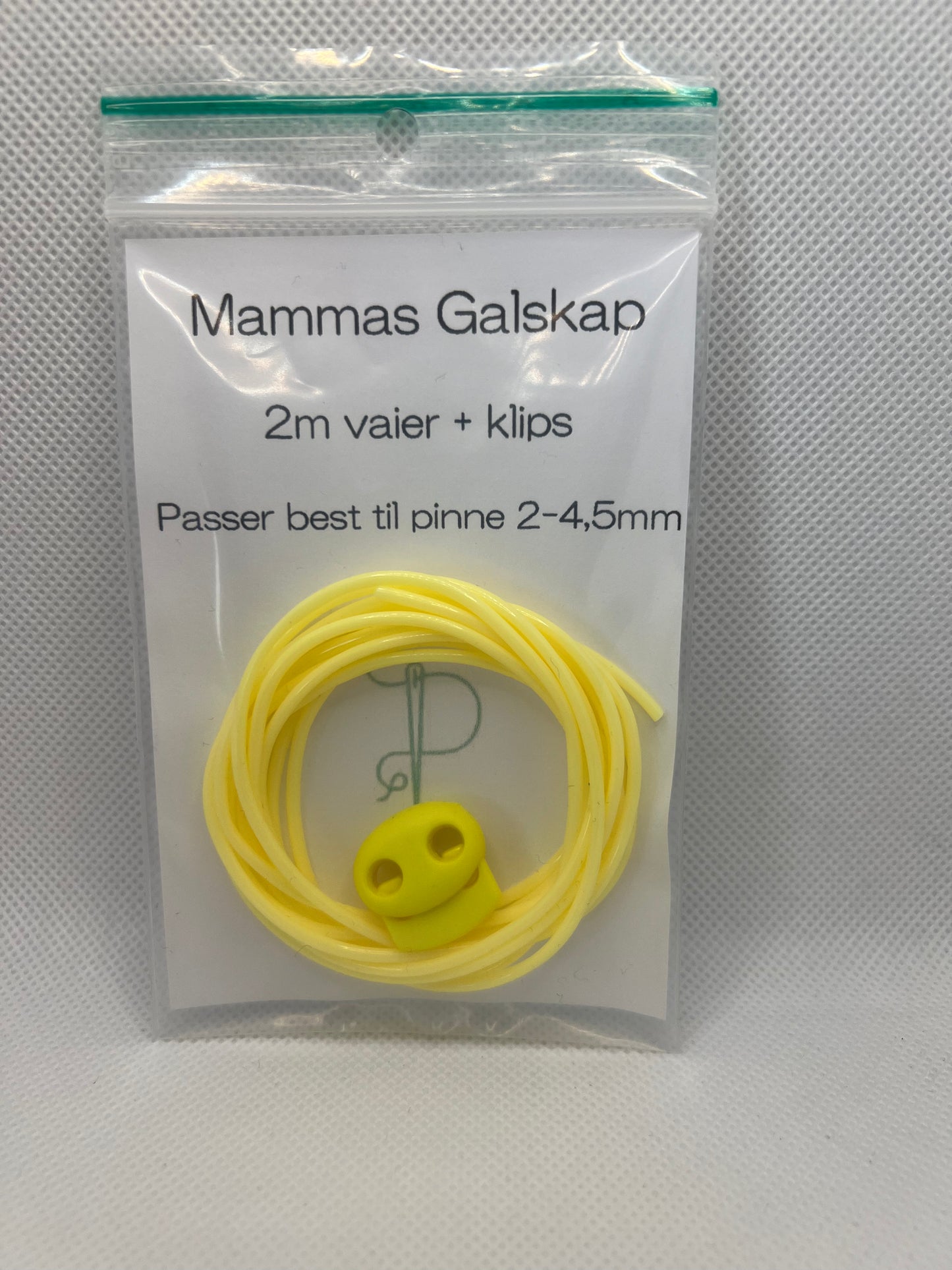 Maskevaier til pinne 2-4,5mm